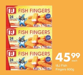 I&J FIsh Fingers 600g