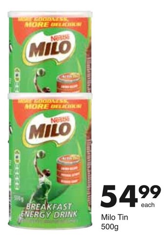 Save Hyper Milo Tin 500g offer