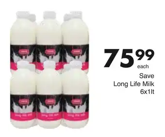 Save Hyper Save Long Life Milk 6 x 1lt offer
