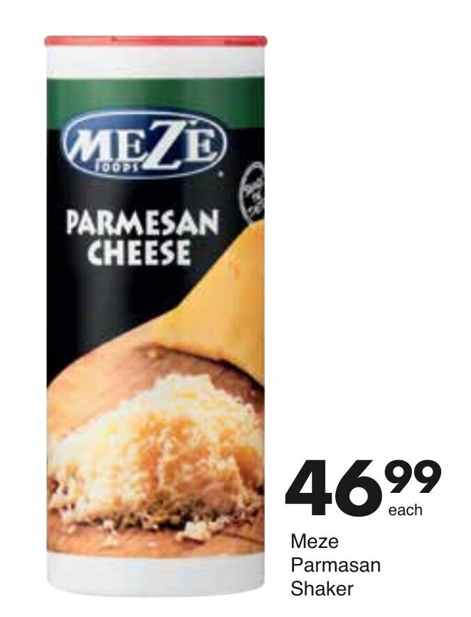 Meze Parmesan Cheese offer at Save Hyper