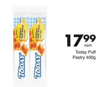 Save Hyper Today Puff Pastry 400g offer