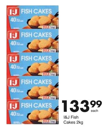 Save Hyper I&J Fish Cakes 2kg offer