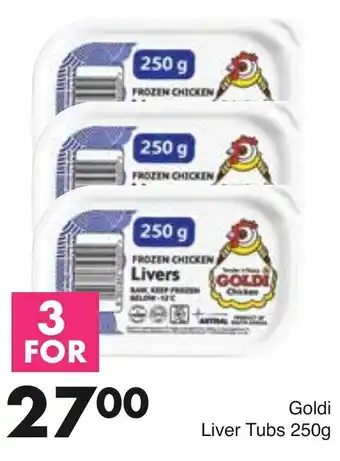 Save Hyper Goldi Chicken Livers 3 x 250g offer