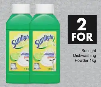 Save Hyper Sunlight Dishwasher Powder Regular 2 x 1kg offer