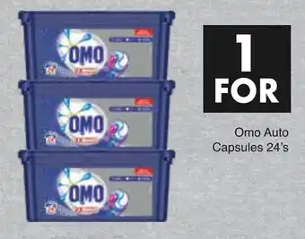 Save Hyper Omo Auto Detergent Capsules 24's offer
