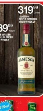 Shoprite Jameson whiskey offer