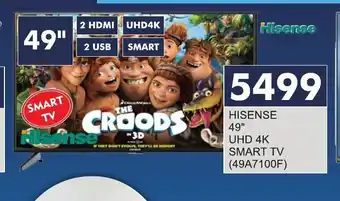 President Hyper Hisense 49" UHD 4K Smart TV offer