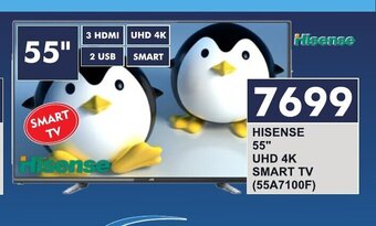 President Hyper Hisense 55" UHD 4K Smart TV offer