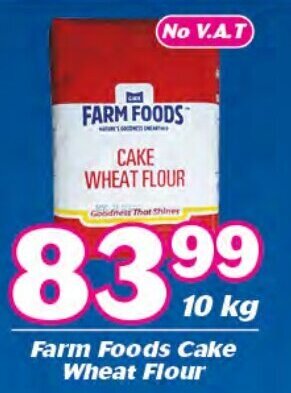 Farm Foods Cake Wheat Flour 10kg