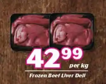 Cambridge Food Frozen Beef Liver Deli offer