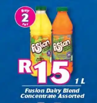 Fusion Dairy Blend Concentrate Assorted 1L