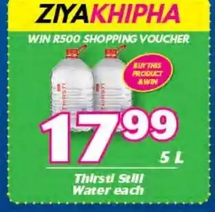 Thirsty Still Water 5L