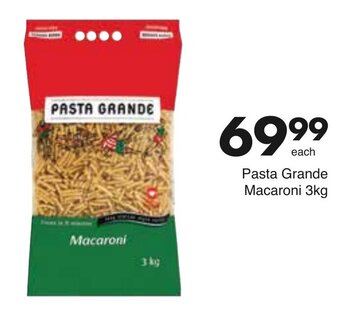 Save Hyper Pasta Grande Macaroni 3kg offer