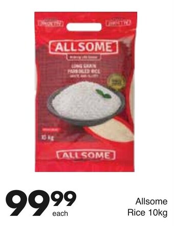 Save Hyper Allsome Rice 10kg offer