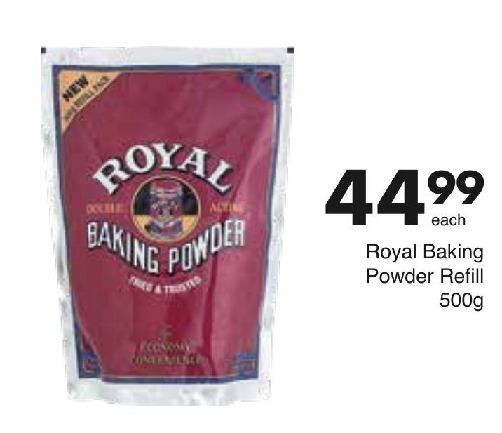 Royal Baking Powder 500g offer at Save Hyper