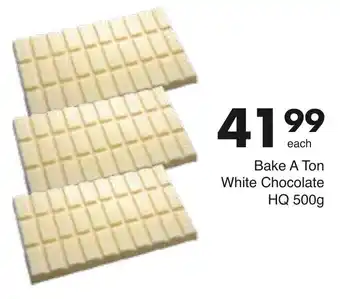 Save Hyper Bake-A-Ton White Chocolate HQ 500g offer