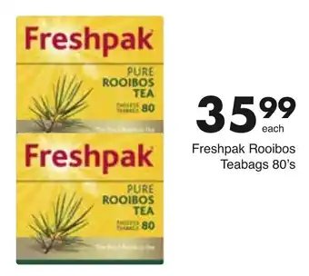 Save Hyper Freshpak Pure Rooibos Tea 80's offer