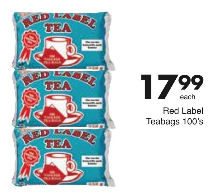 Red Label Tea 100's offer at Save Hyper