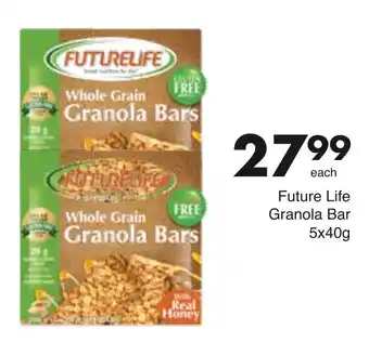Save Hyper Futurelife Whole Grain Granola Bars 5 x 40g offer