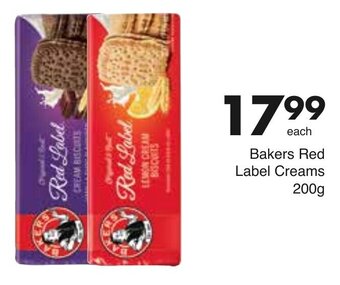 Save Hyper Bakers Red Label Creams 200g offer