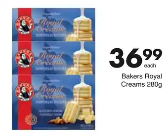 Save Hyper Bakers Royal Creams Biscuit 280g offer