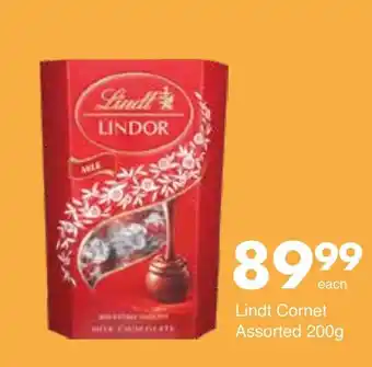 Save Hyper Lindt Lindor Milk Chocolate 200g offer