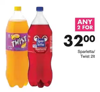Sparletta / Twist Cooldrink 2 x 2lt