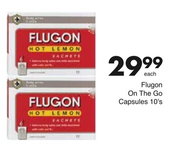 Flugon Hot Lemon Sachet 10's
