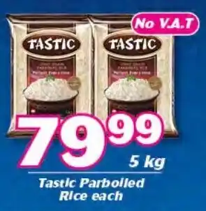 Tastic Parboiled Rice 5kg