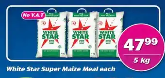 Cambridge Food White Star Super Maize Meal 5kg offer