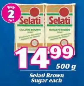 Selati Brown Sugar 500kg