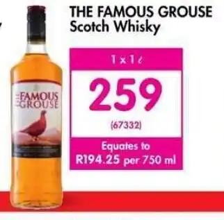 The Famous Grouse Scotch Whisky 1L