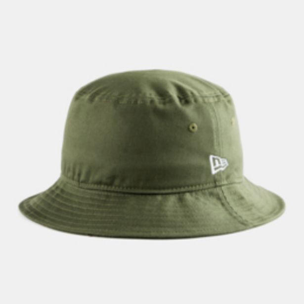New era tapered olive green bucket hat offer at Sportscene