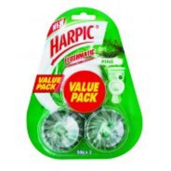 Harpic flushmatic blocks pine 50g
