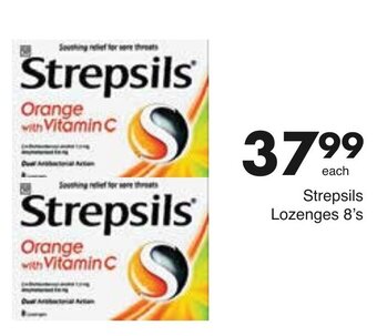 Strepsils Lozenges 8's
