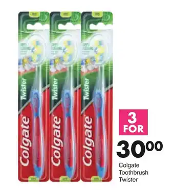 Save Hyper Colgate Twister Toothbrush 3's offer