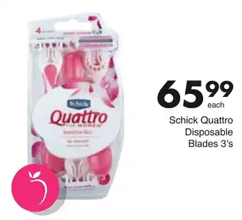 Save Hyper Schick Quattro Disposable Blades 3's offer