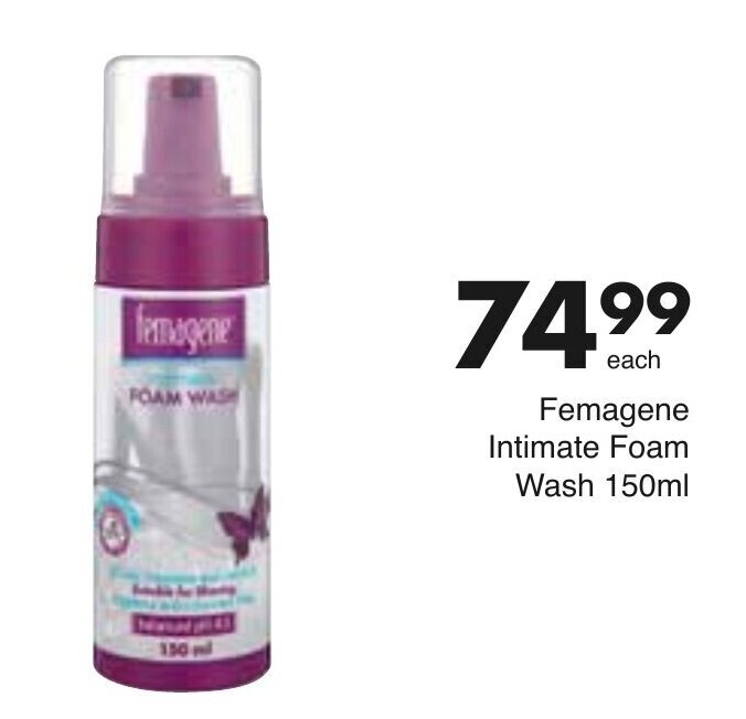 Femagene Intimate Foam Wash 150ml offer at Save Hyper