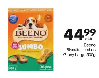 Save Hyper Beeno Jumbo Oven Baked Biscuits 500g offer