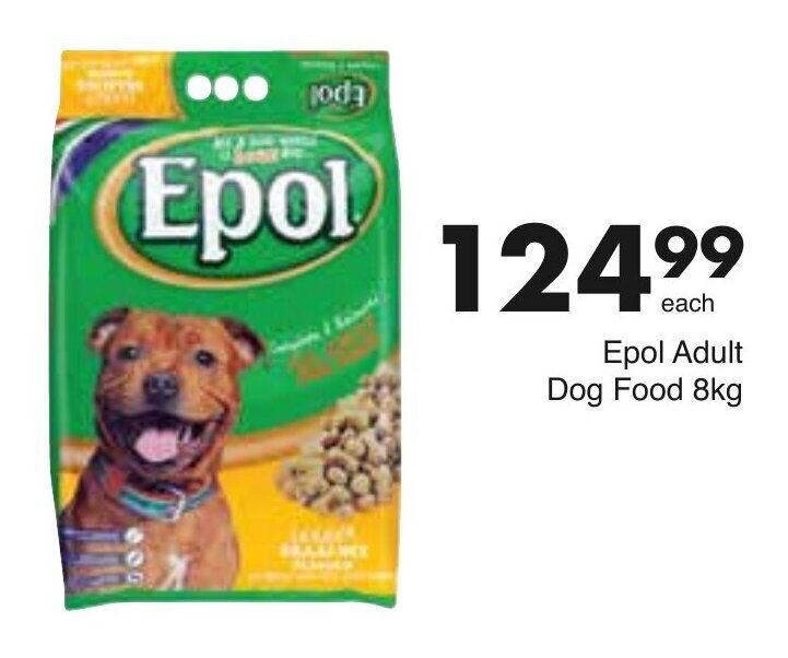 Epol Adult Dog Food 8kg offer at Save Hyper