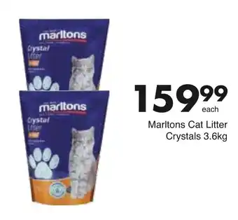 Save Hyper Marltons Crystal Litter for Cat 3.6kg offer