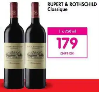 Makro’s liquor Rupert & Rothschild Classique 750ml offer