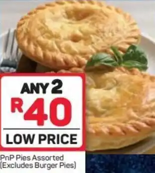 Pick n Pay Hypermarket PnP Pies Assorted 2s offer