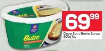 Pick n Pay Hypermarket Clover Butro Butter Spread 500g offer