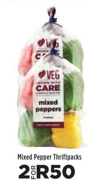 Food Lover's Market Mixed Pepper Thriftpacks offer