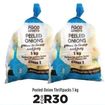 Food Lover's Market Peeled Onion Thriftpacks 1kg offer