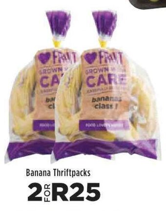 Food Lover's Market Banana Thriftpacks offer