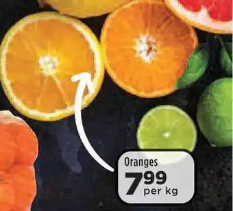 Oranges per kg