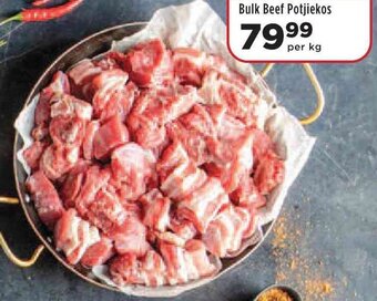 Bulk Beef Potjiekos per kg