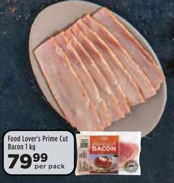 Food Lover's Market Food Lover's Prime Cut Bacon 1 kg offer